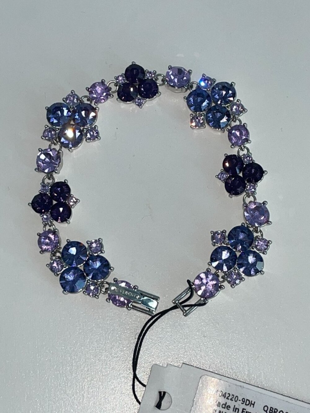 Givenchy Purple and Lilac flower flex bracelet - Picture 3 of 5
